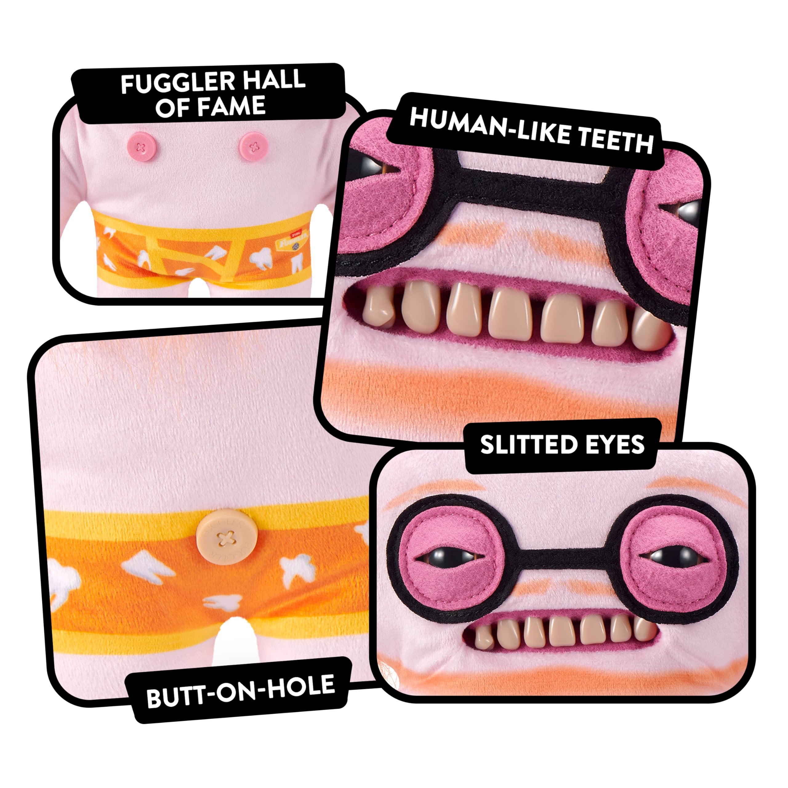 Cosplay-inspired design encourages imaginative role play and dress-up with Fuggler.