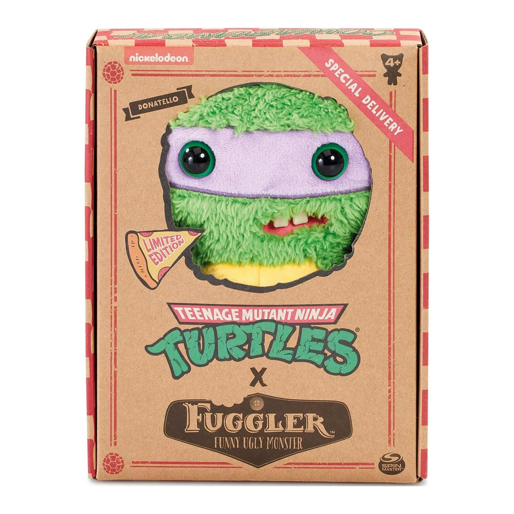 Fuggler Donatello packaging enables easy gifting and collection display