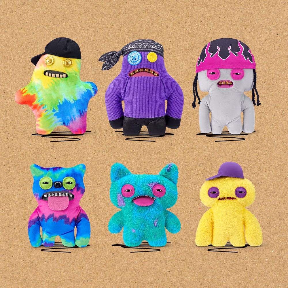 Fuggler Fugg Life 22 cm plush rare button highlight for collectors