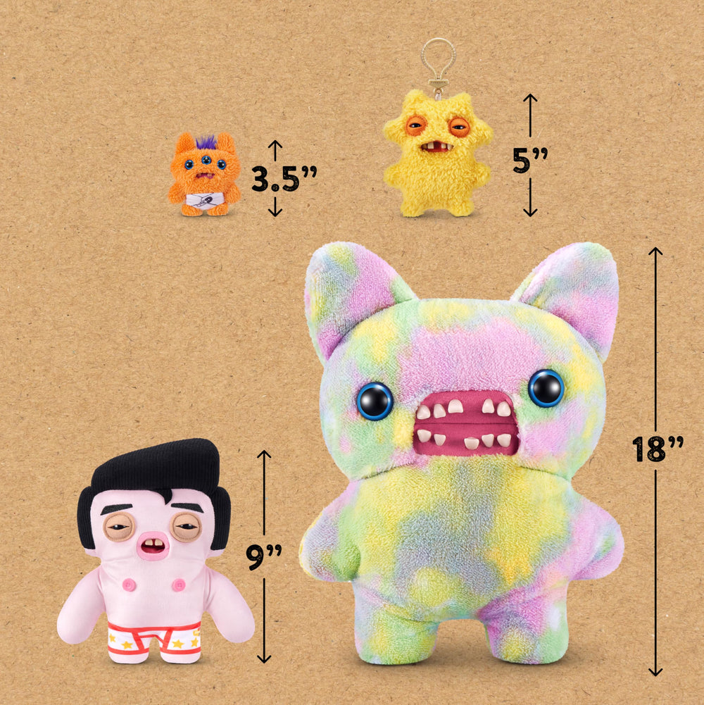 Iconic quirky grin on a Fugg Stars plush sparks storytelling and mischief.