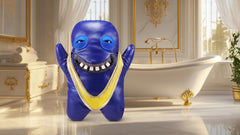 Fuggler Gold Fuggs 9-inch plush is cuddly and collectible.