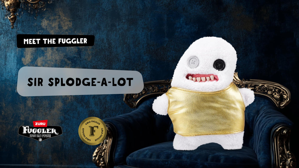Fuggler Gold Fuggs collectible series image, attractively displayed on a shelf.