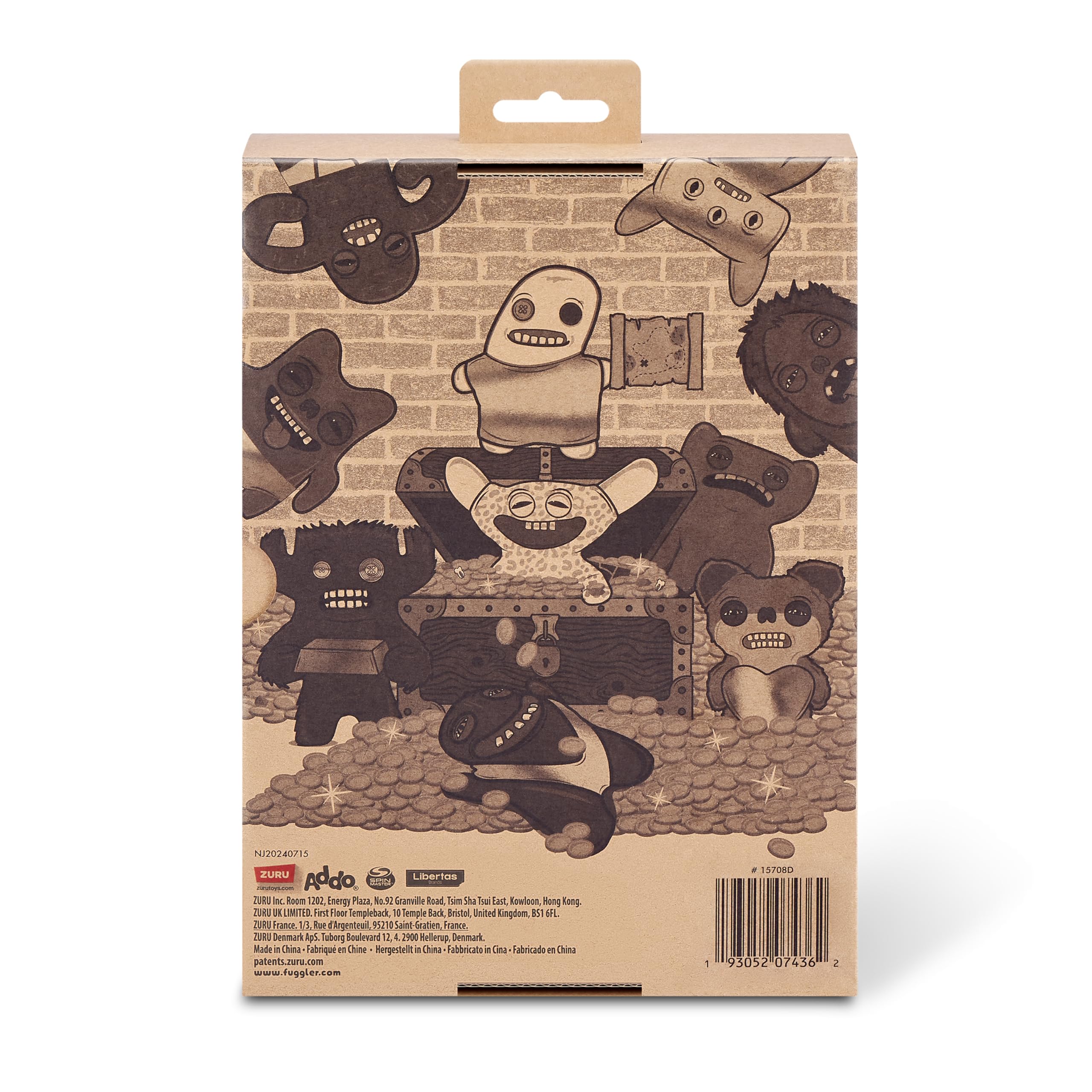 Fuggler Gold Fuggs display-ready pose, perfect for fans and collectors.