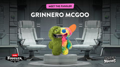 Fuggler Grinnero McGoo among a collectible family emphasizes expandability and gift-ready charm.