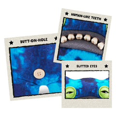 Fuggler with human-like teeth sparks imaginative storytelling and collector interest.