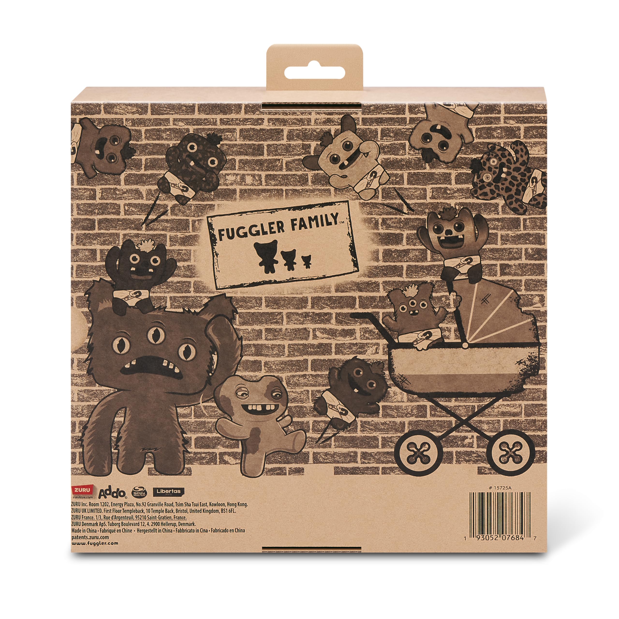 Fuggler human-teeth plush detail, distinctive look that sparks conversation and collectibility.