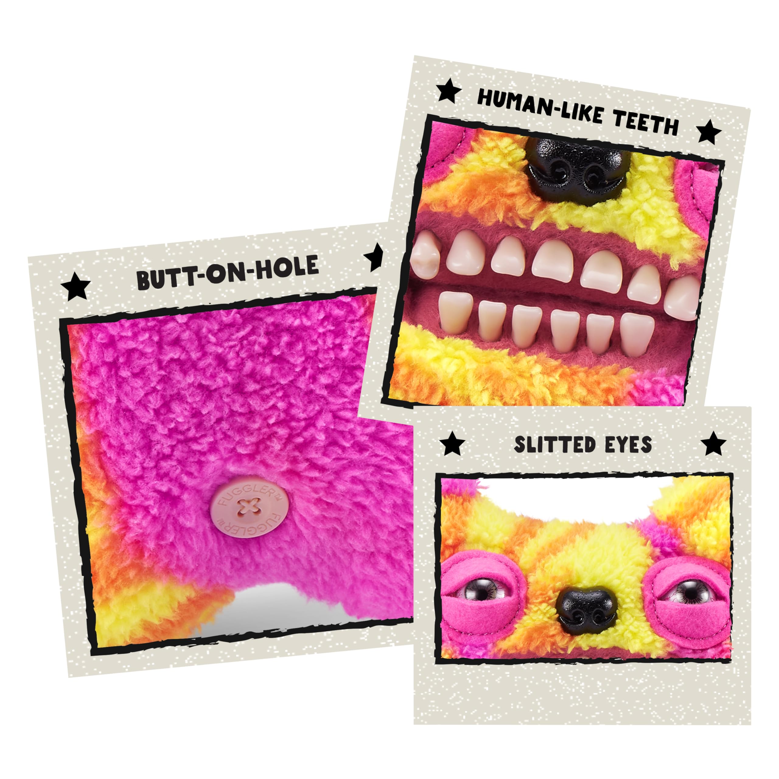 Fuggler Laboratory Misfits mischief pose demonstrates playful storytelling opportunities.