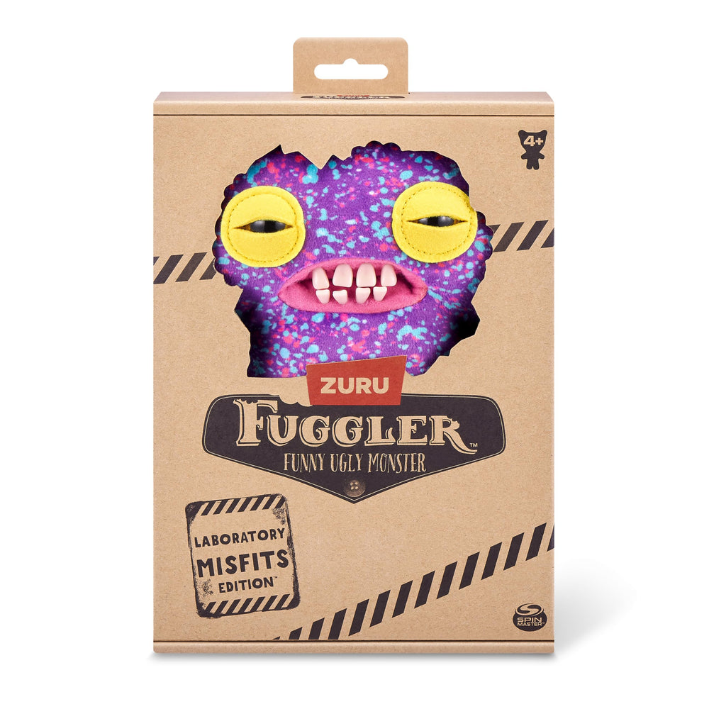Fuggler Squidge colorful markings spark collectible display.