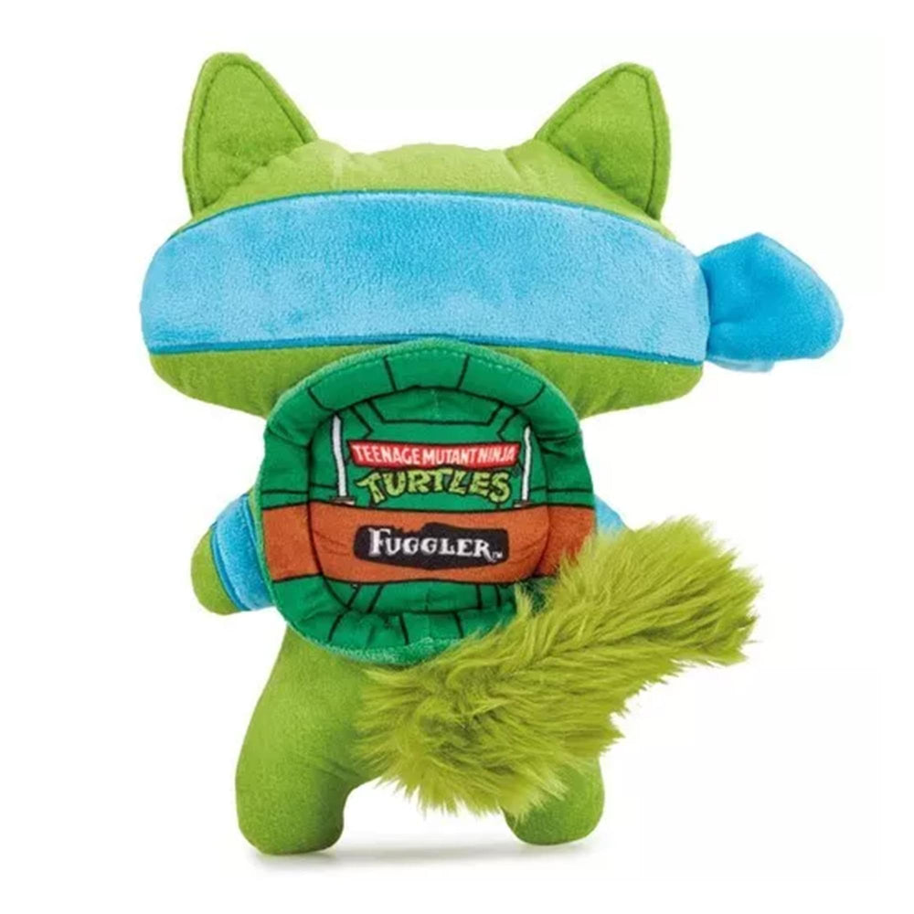 Fuggler Leonardo button-eyes plush, adds quirky charm to any shelf.