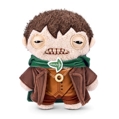 Fuggler Lord of the Rings Frodo plush close-up showing ultra-soft fur.