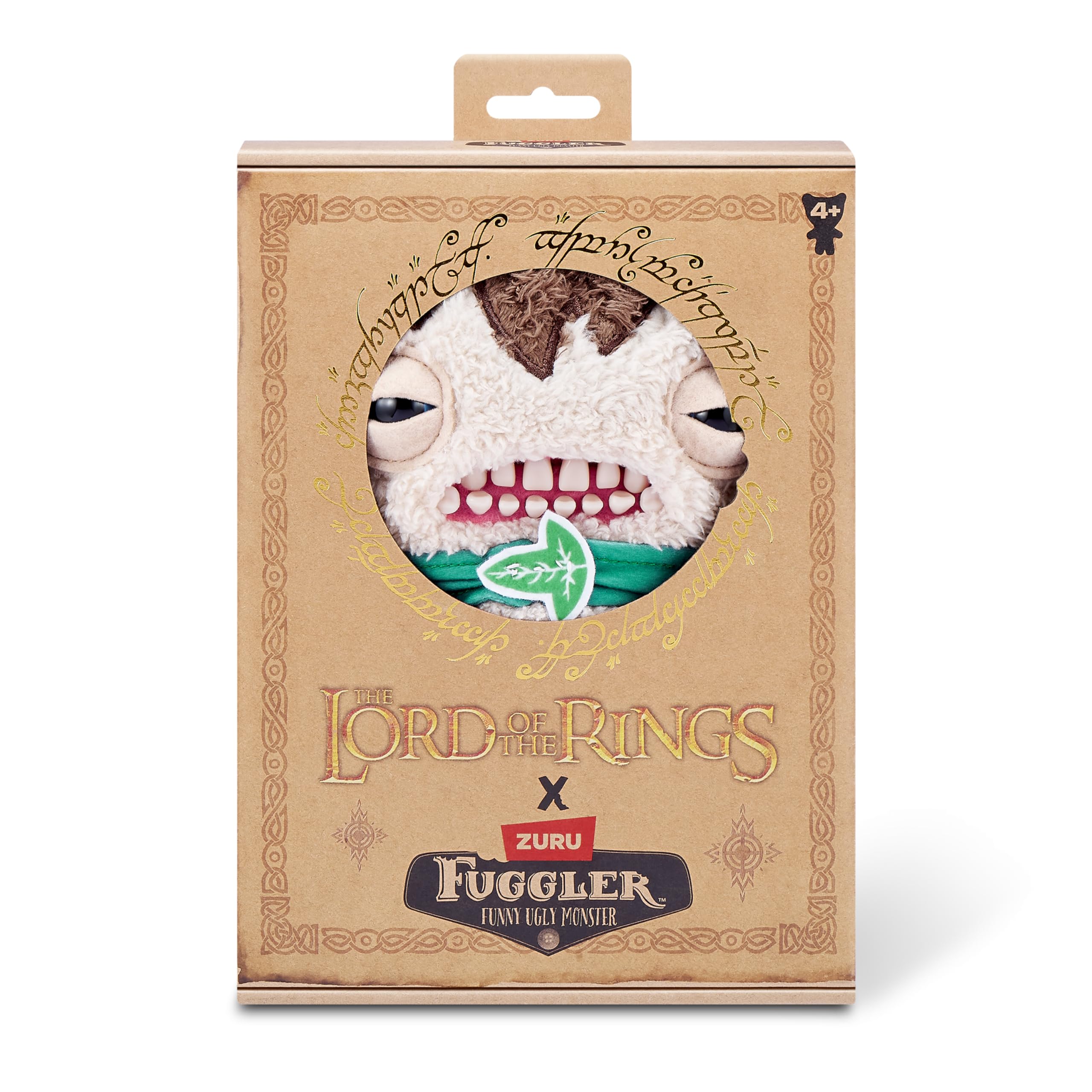 Fuggler Lord of the Rings Frodo plush with rare butt-on hole for collectors.