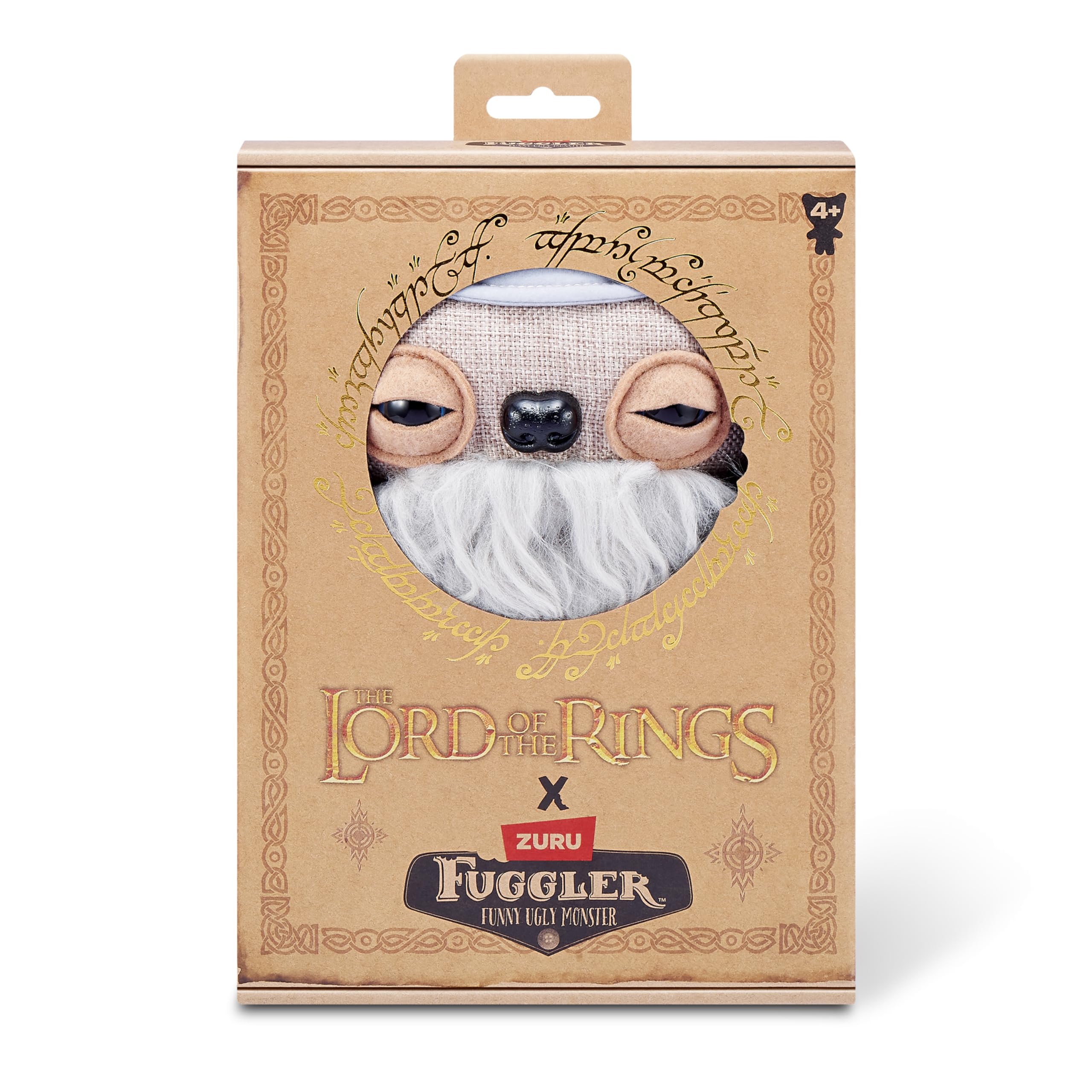 Gandalf teeth detail on Fuggler plush for fans and collectors.