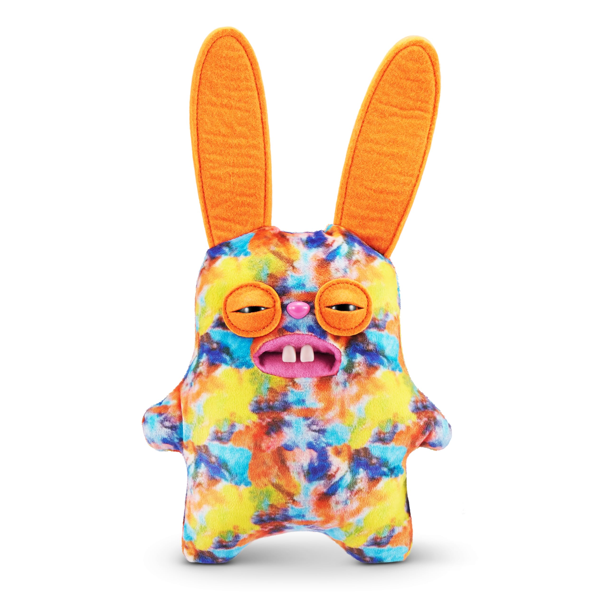 Fuggler Rabid Rabbit front view plush ideal for cuddling and display.