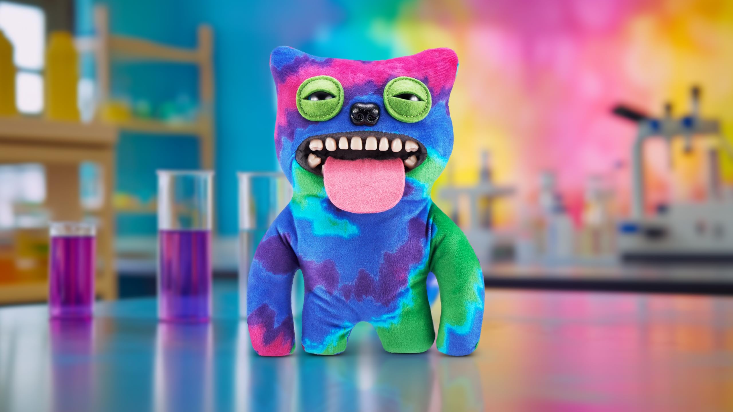 Vibrant colors and markings of Sir Belch attract toy fans on shelf