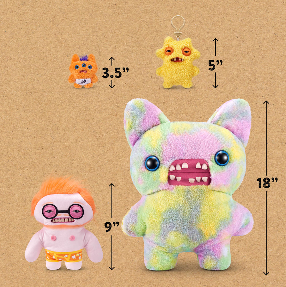 Soft plush material provides cozy hugs and gentle play with Fuggler.