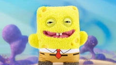 Fuggler SpongeBob teeth close-up shows human-like teeth for playful display.