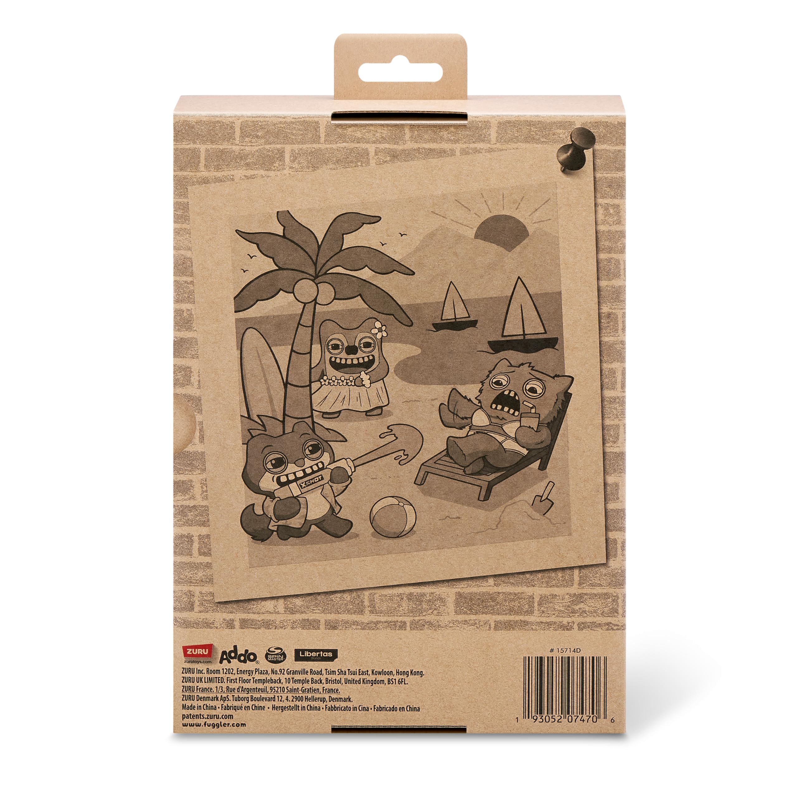Fuggler Vacay Vibes display box showcasing the collection.