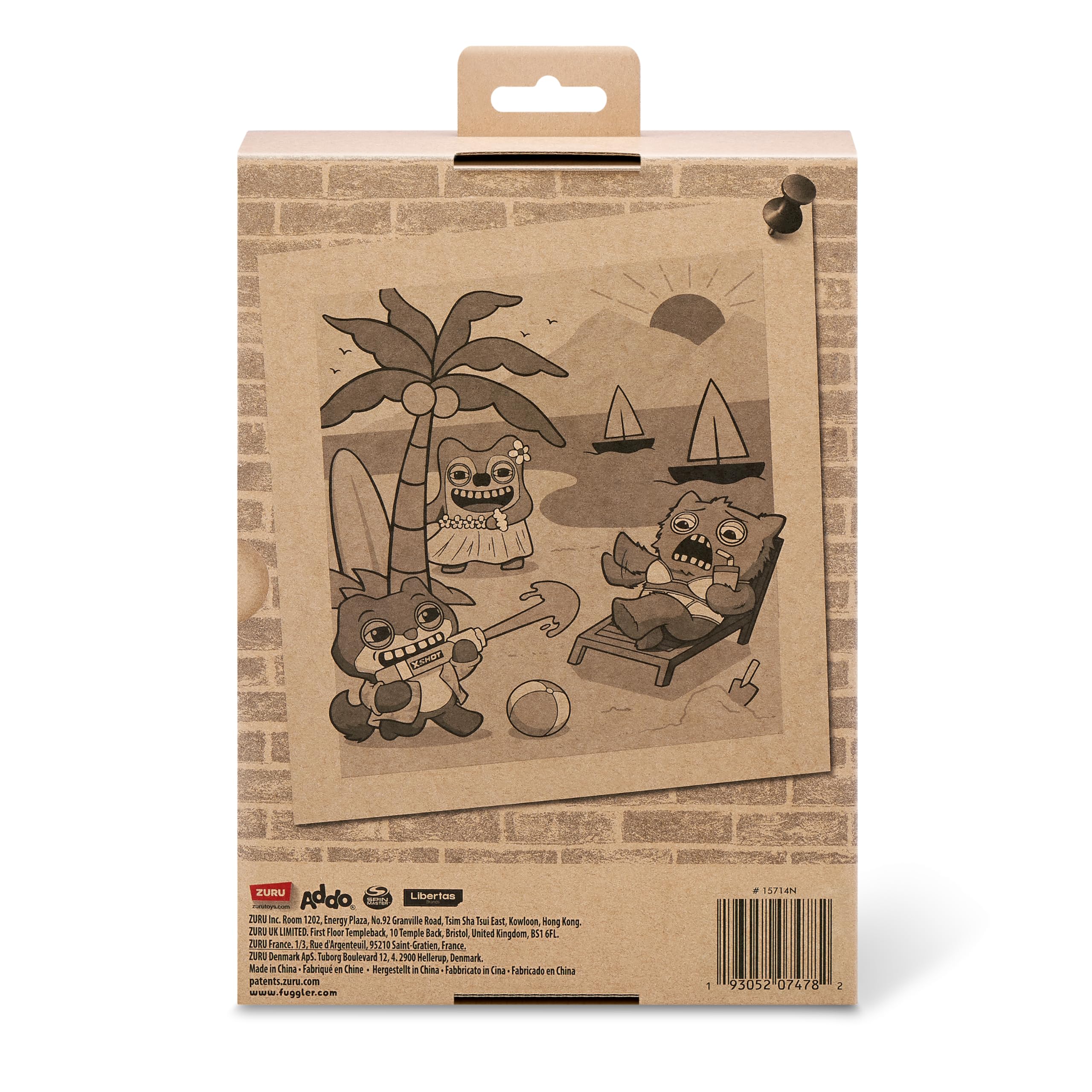 Fuggler Vacay Ginger packaging, ready to join the collection