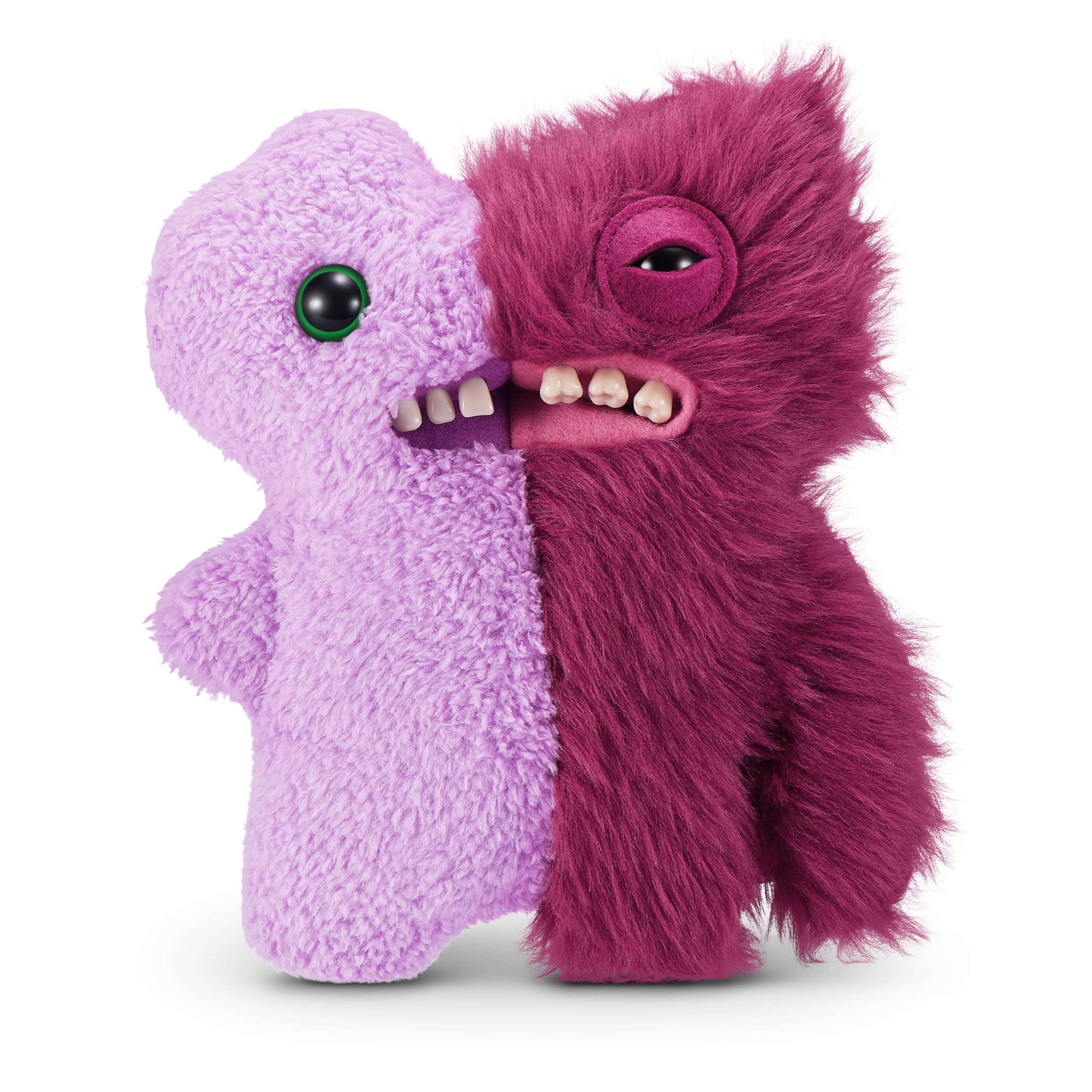 Fuggler Wide Eyed Lilac plush – charmingly odd friend for bedtime stories.