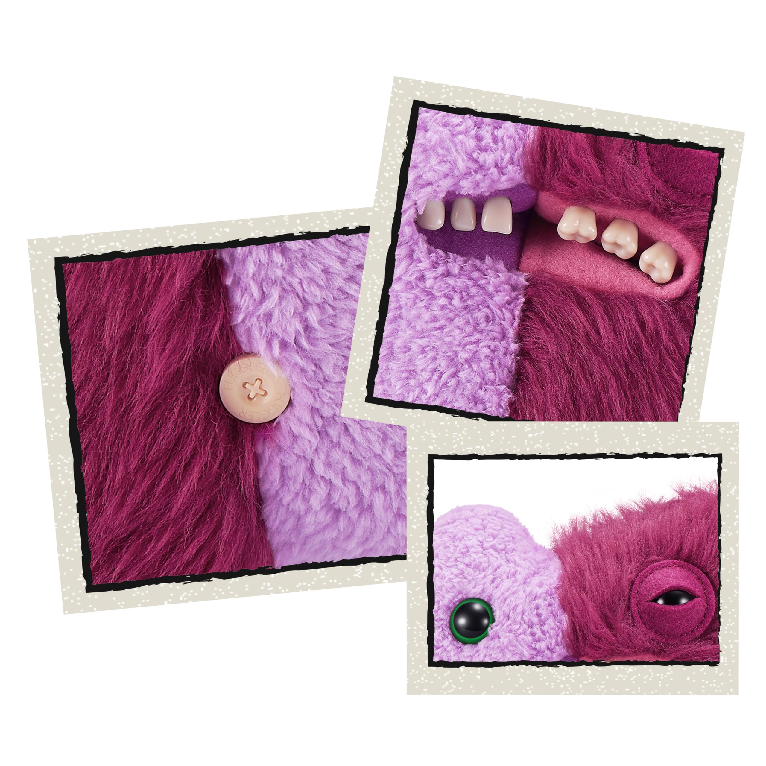 Fuggler Wide Eyed Red plush – vibrant decor accent and playful companion.