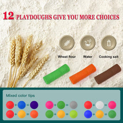 Fuijeuj Playdough Easter basket filler for tactile spring fun