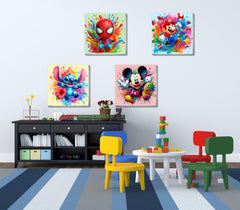 Fuinkqe framed canvas kit with gift box is display ready.