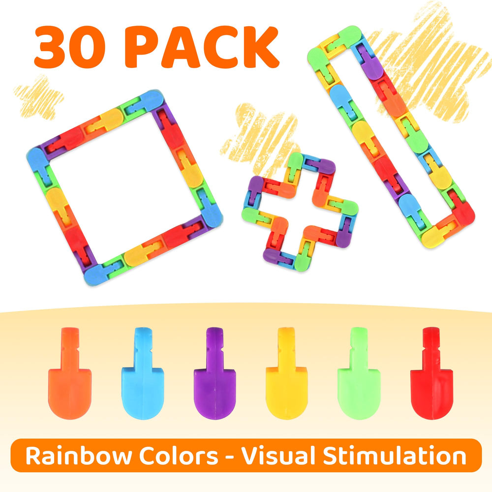 Durable plastic construction supports busy hands and classroom use
