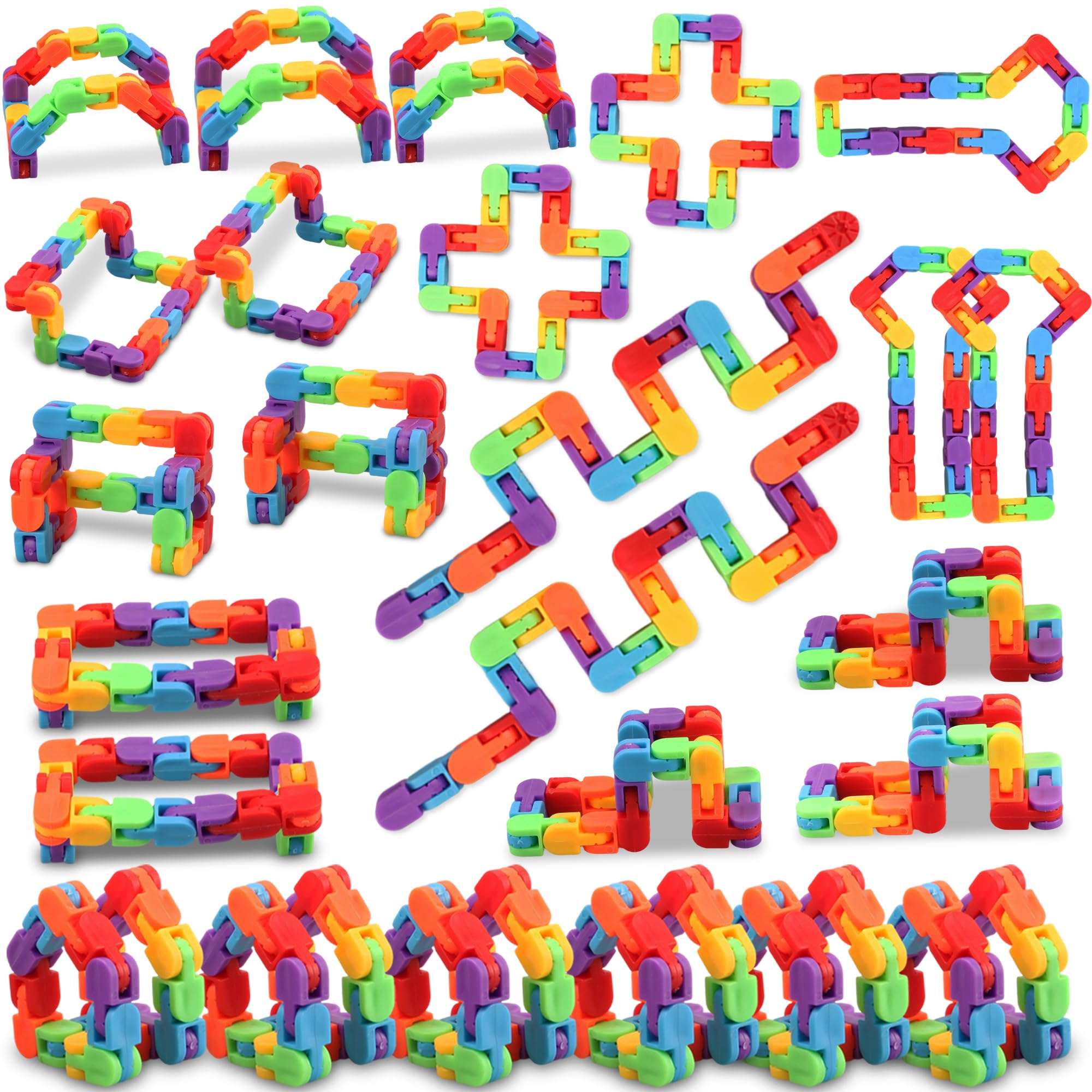 FUIYKA Wacky Track in rainbow colors for engaging tactile play