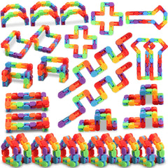 FUIYKA Wacky Track in rainbow colors for engaging tactile play
