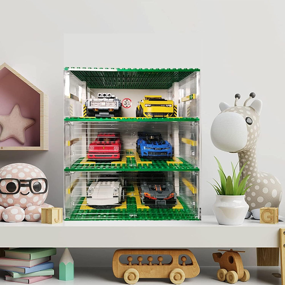 FulHolpe smooth-surface ABS construction ensures durable, kid-friendly display.