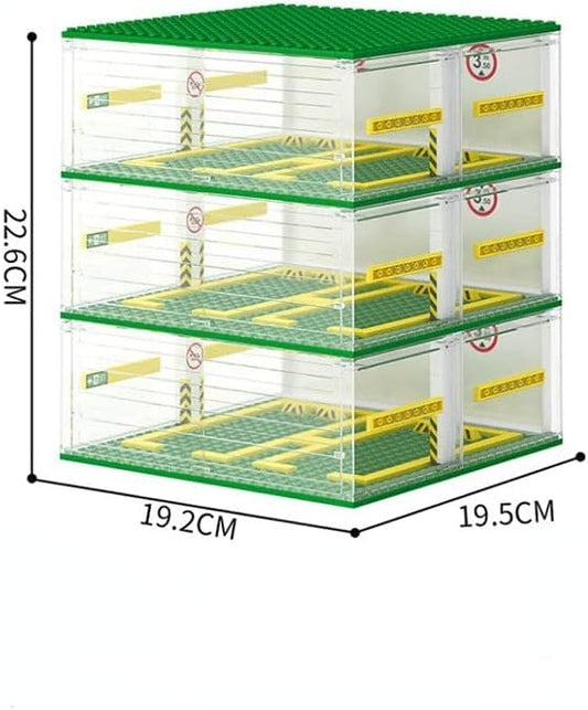 FulHolpe Speed Champions compatible unit with lift-up garage door for easy access.