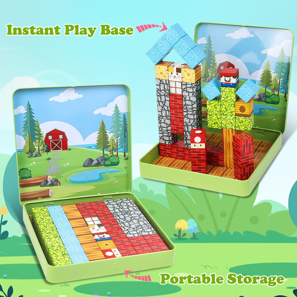 Fuliuyu safe ABS plastic blocks with smooth edges ensure worry-free play.