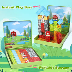 Fuliuyu safe ABS plastic blocks with smooth edges ensure worry-free play.