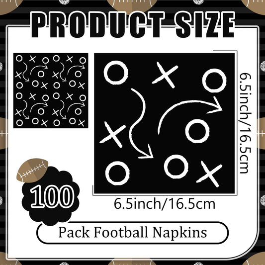 Fullhawl 6.5-inch square napkins ideal for party dining and spills.
