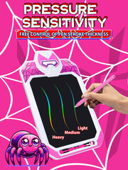 Fullware Green Giant Hero tablet shows vivid lines for creative play
