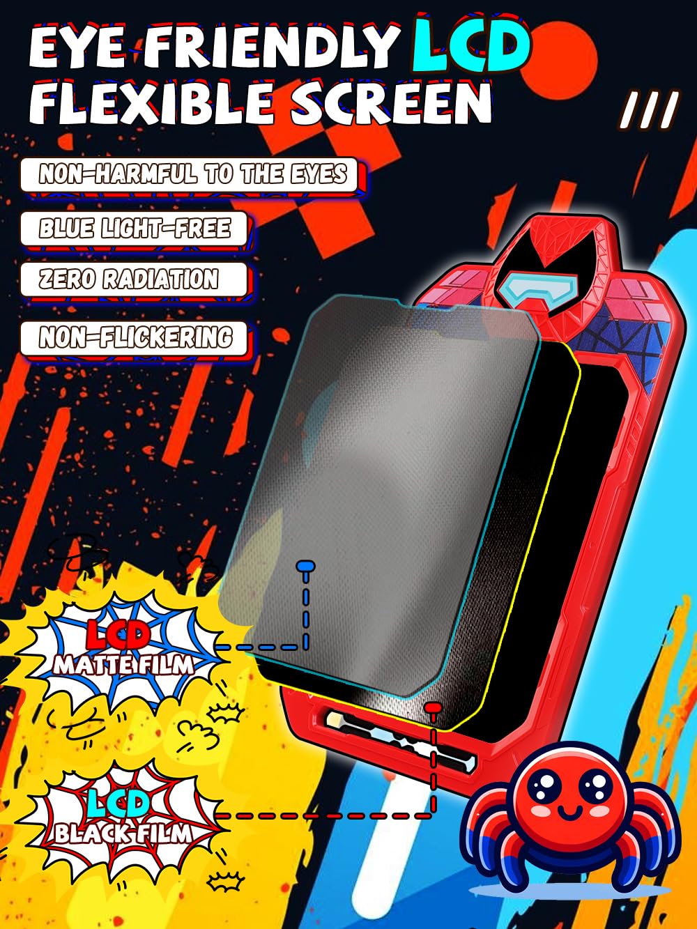 Fullware LCD Writing Tablet standable design enables easy artwork showcase