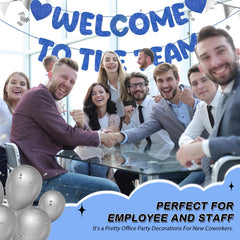 Fulmoon office decoration banner ideal for lobbies or hallways.