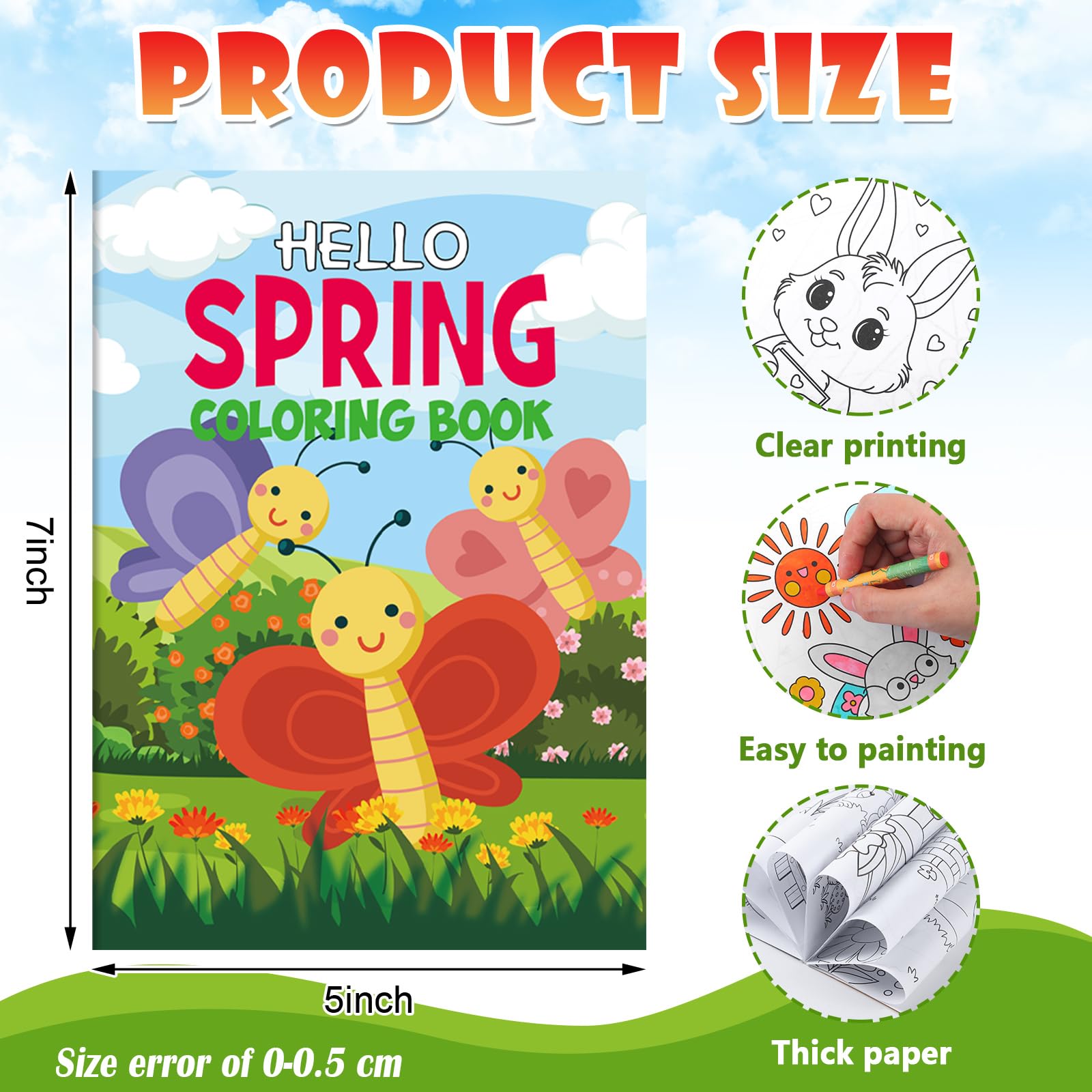 Fulmoon butterfly-patterns pages offer vibrant spring art for young colorists