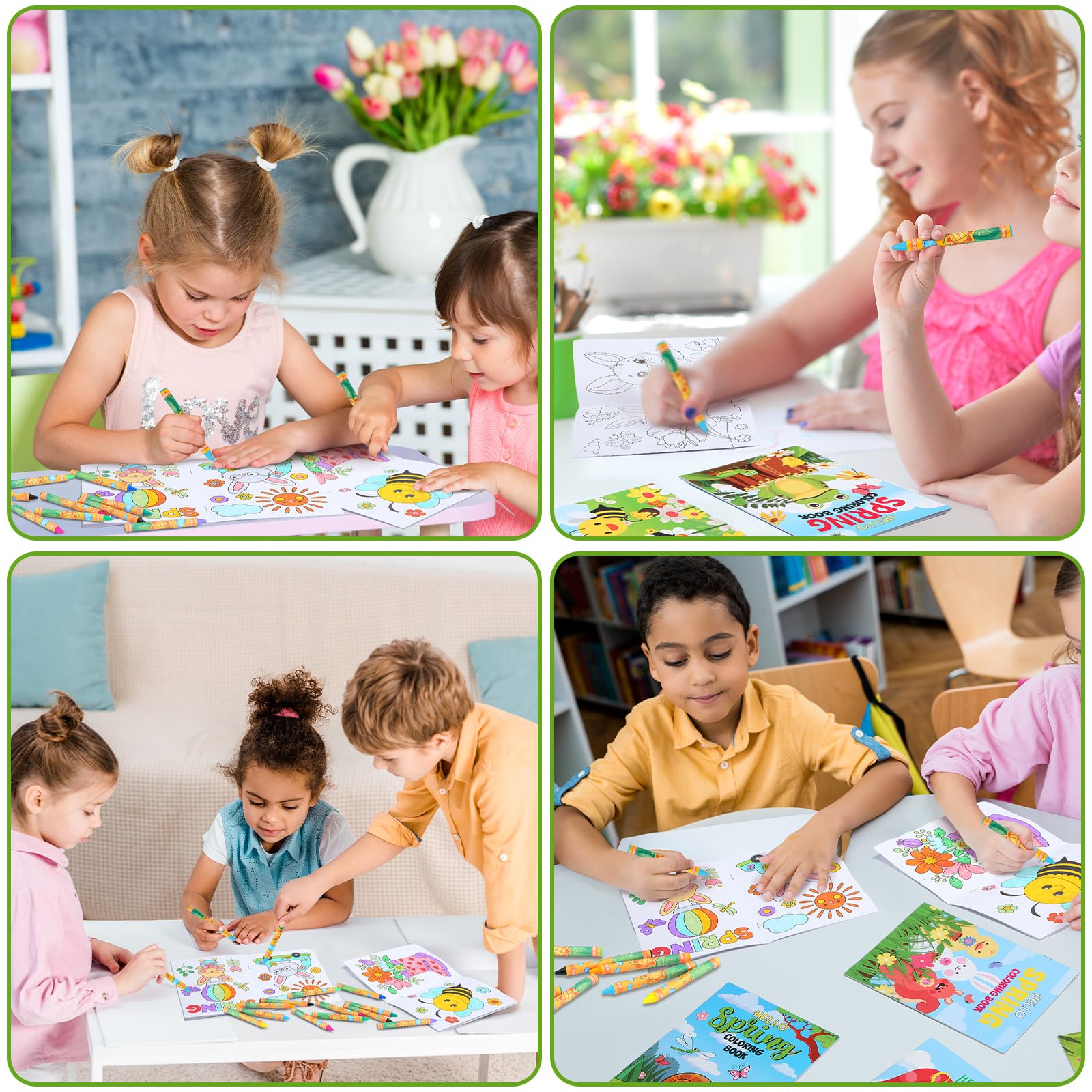 Fulmoon Easter-theme coloring pages ignite seasonal celebrations for kids