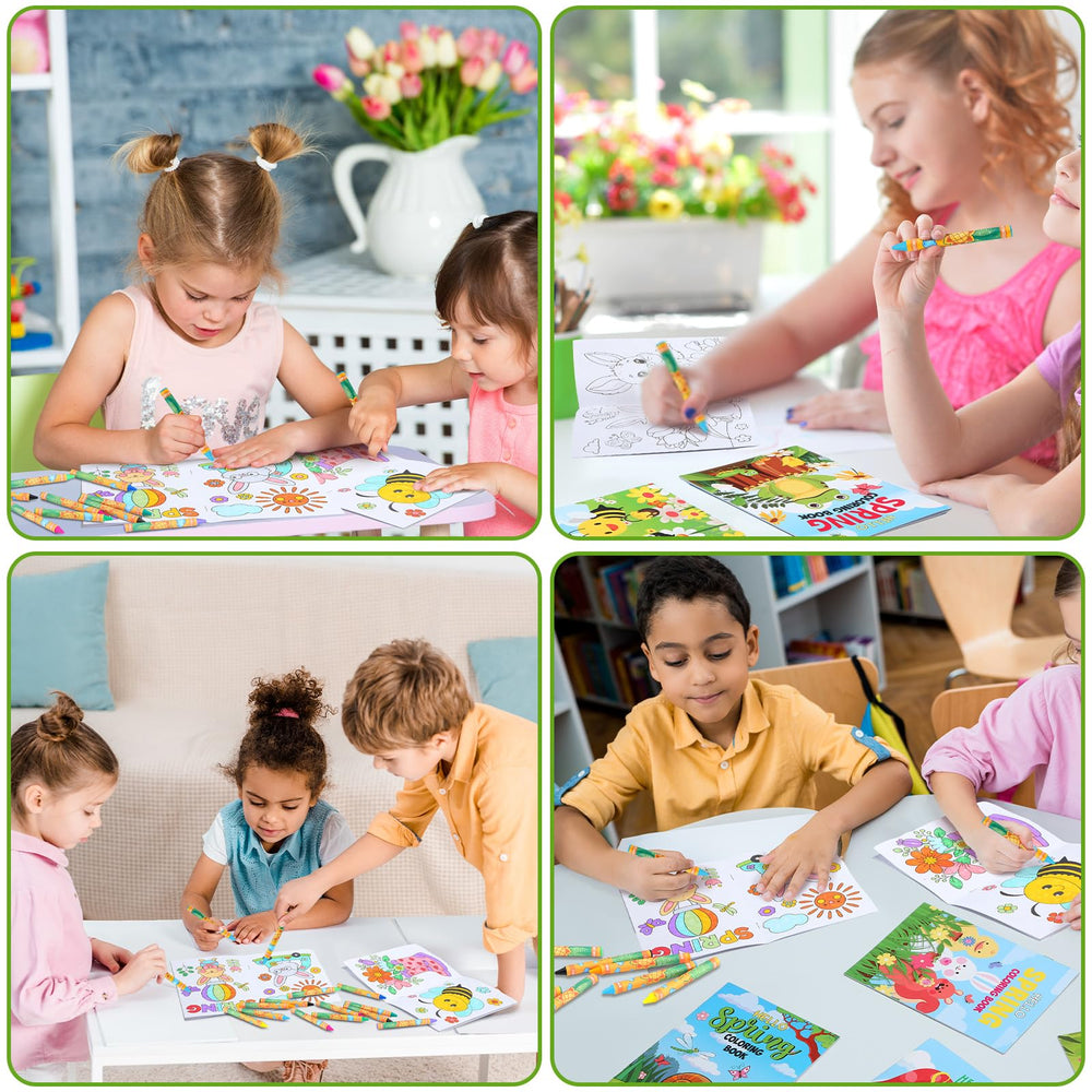 Fulmoon Easter-theme coloring pages ignite seasonal celebrations for kids