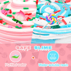 Fumeetplax butter slime soft peach texture with non-sticky feel.