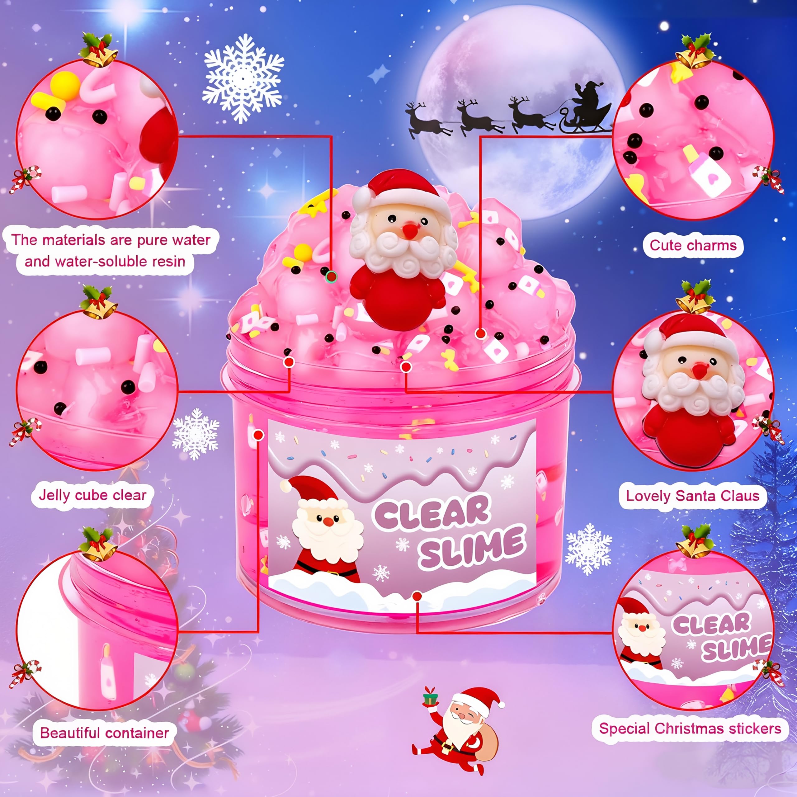 Fumeetplax pink cloud slime with fluffy texture ideal for sensory fun