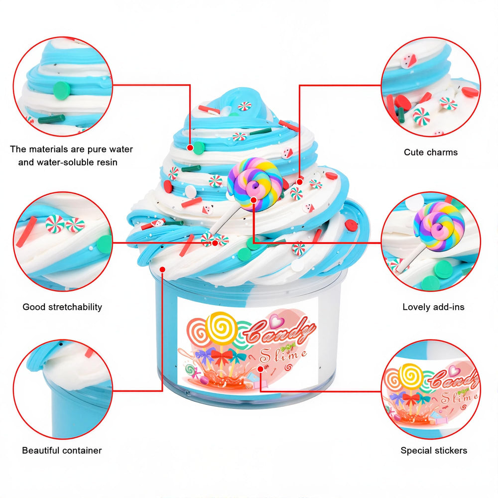 Fumeetplax Scented Peach Butter Slime for soft, squishy fun