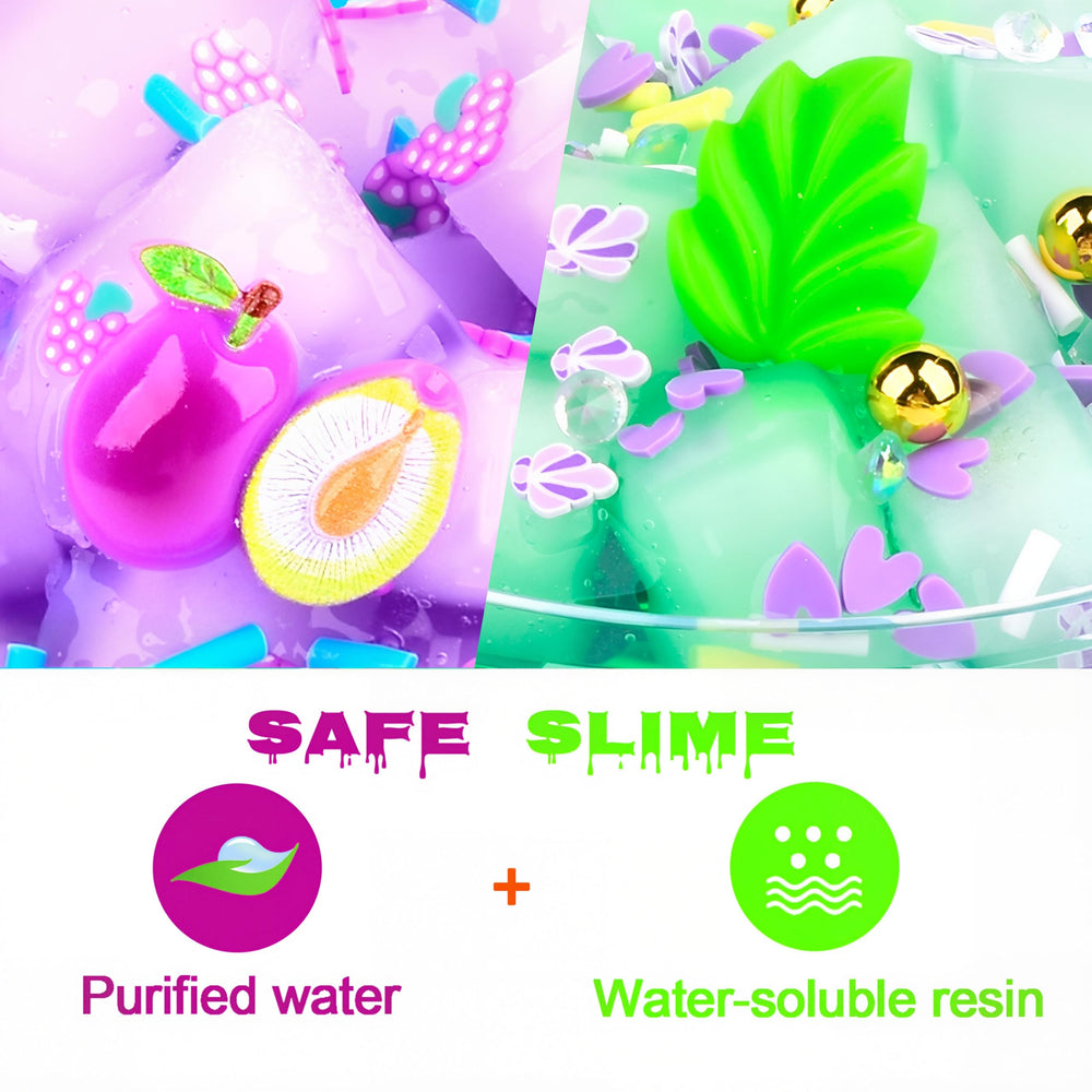Fumeetplax Slime Kit Charms Add-ins spark imagination during slime play