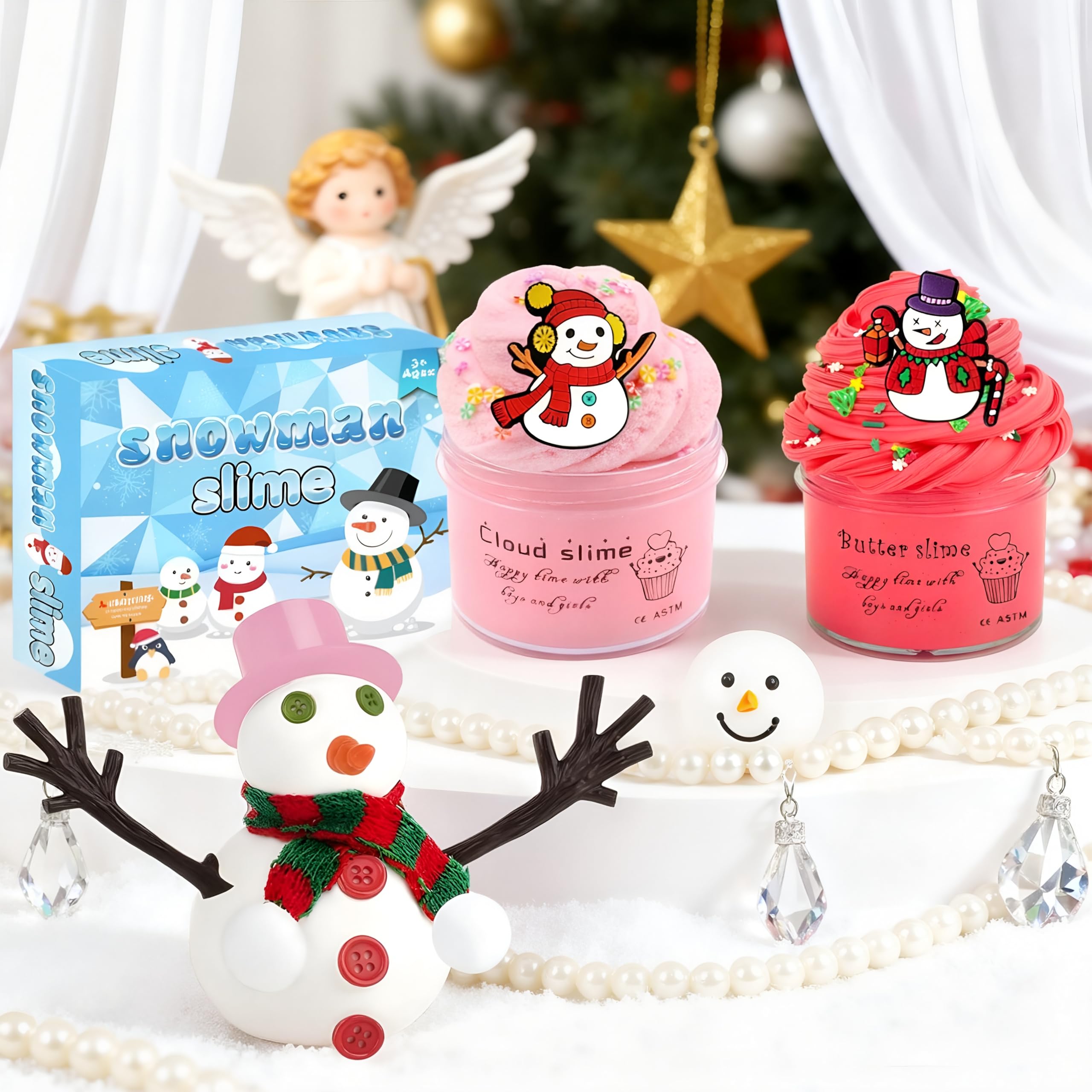 Fumeetplax Snowman Kit accessories boost pretend play and customization.
