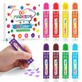 FUMILE 8-pack dot markers box for colorful art play