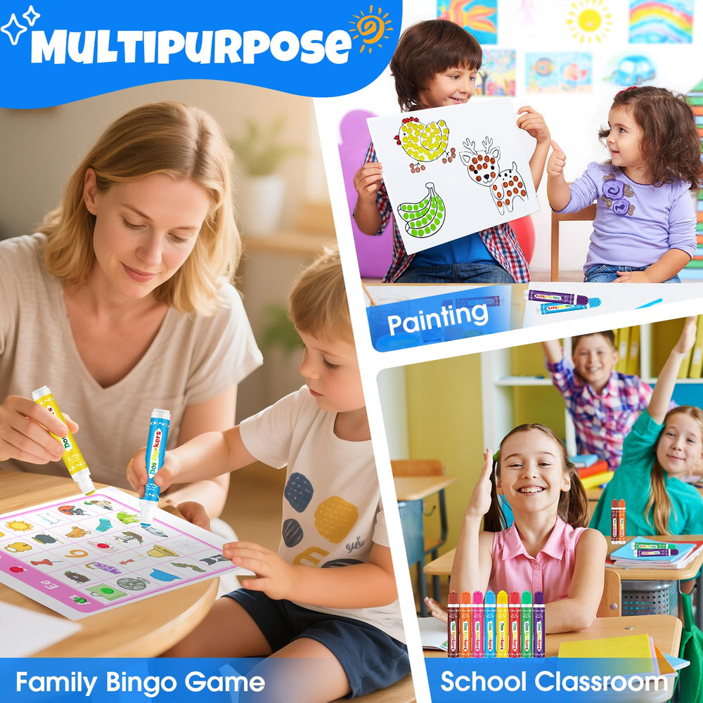 FUMILE markers perfect for group bingo and crafts