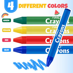 FUMILE individually wrapped crayons for clean, grab-and-go party favors.