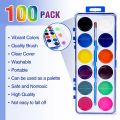 FUMILE watercolor brush included for comfortable, kid-friendly painting sessions.