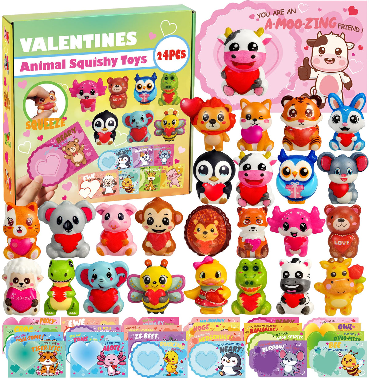 Fumogym elephant heart squishy toy for calming sensory play and classroom rewards.